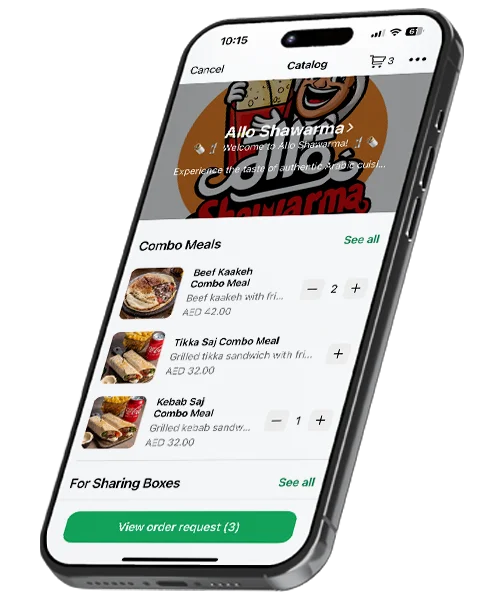 Allo Shawarma Whatsapp Order