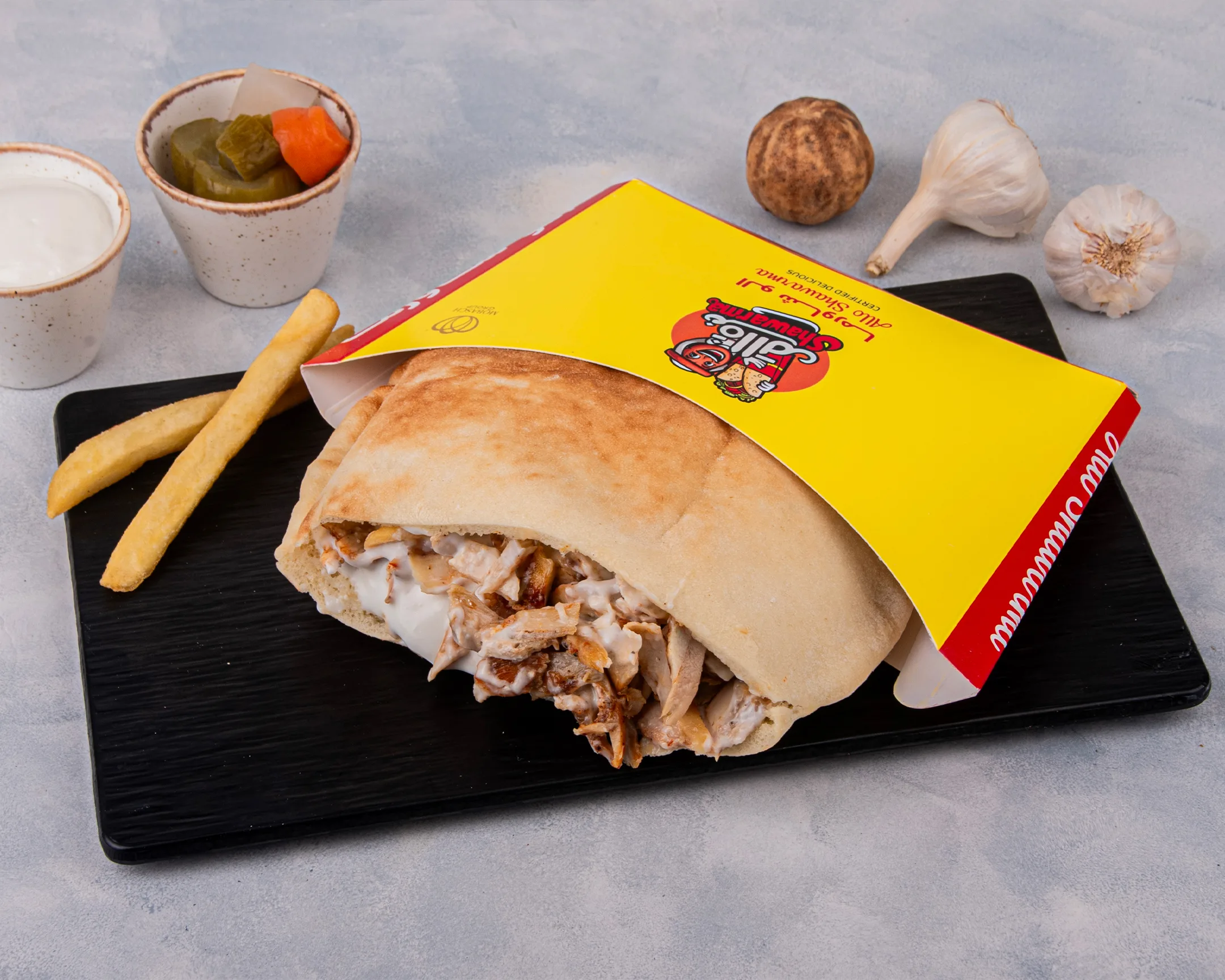 Chicken Pita Shawarma